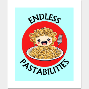 Endless Pastabilities | Pasta Pun Posters and Art